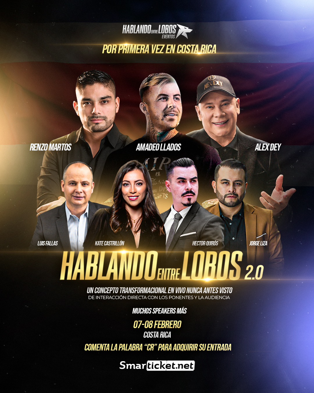 Hablando Entre Lobos Costa Rica 2026 reunirá a líderes y emprendedores en una experiencia de liderazgo y toma de decisiones